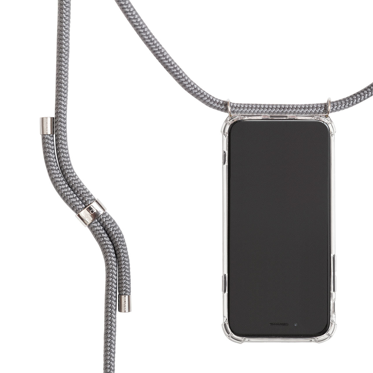 Compra Otros Funda Móvil Colgante para iPhone 11 Cuerda Blanca y Gris