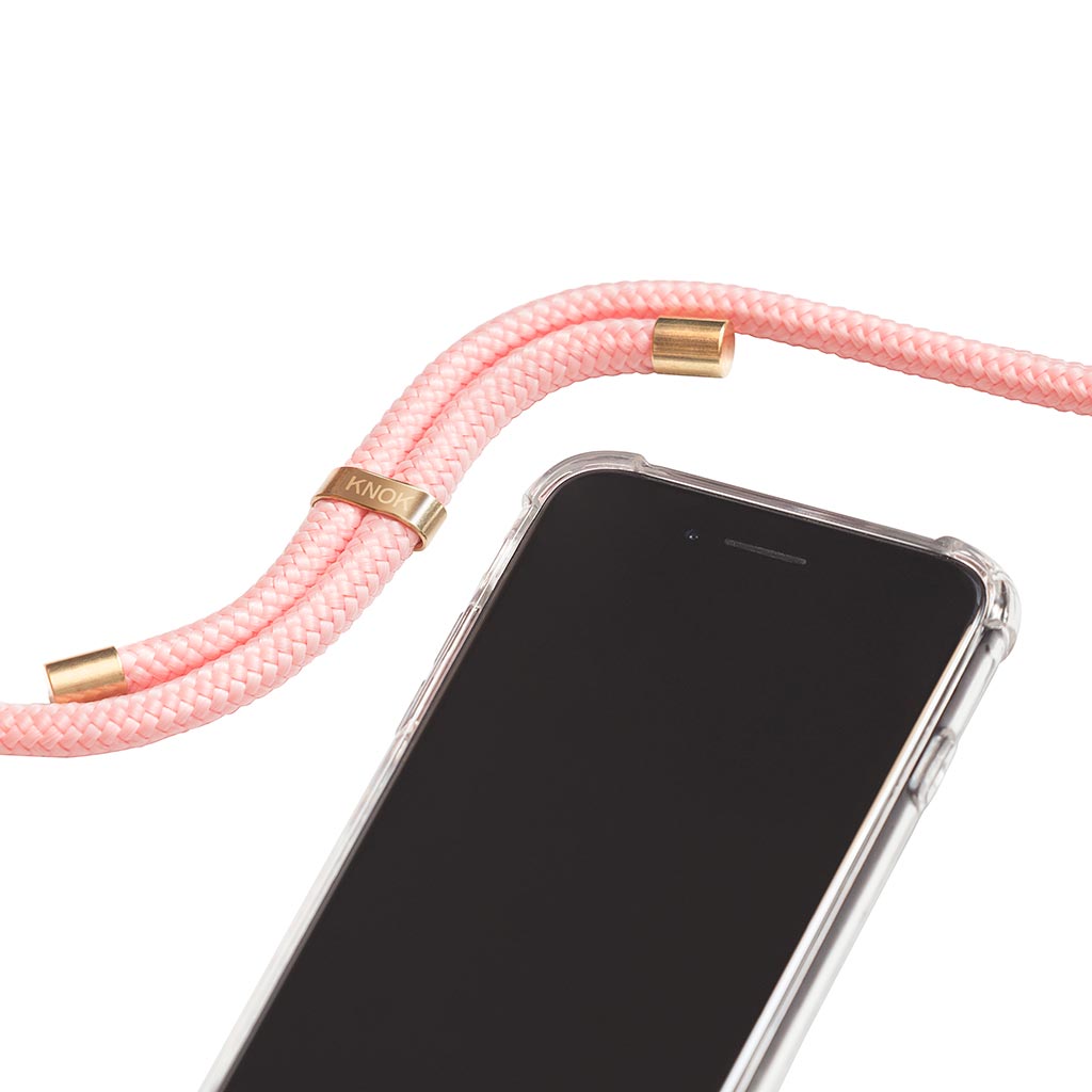 KNOK Funda con Cuerda para iPhone 11 Pro - Funda Colgante para