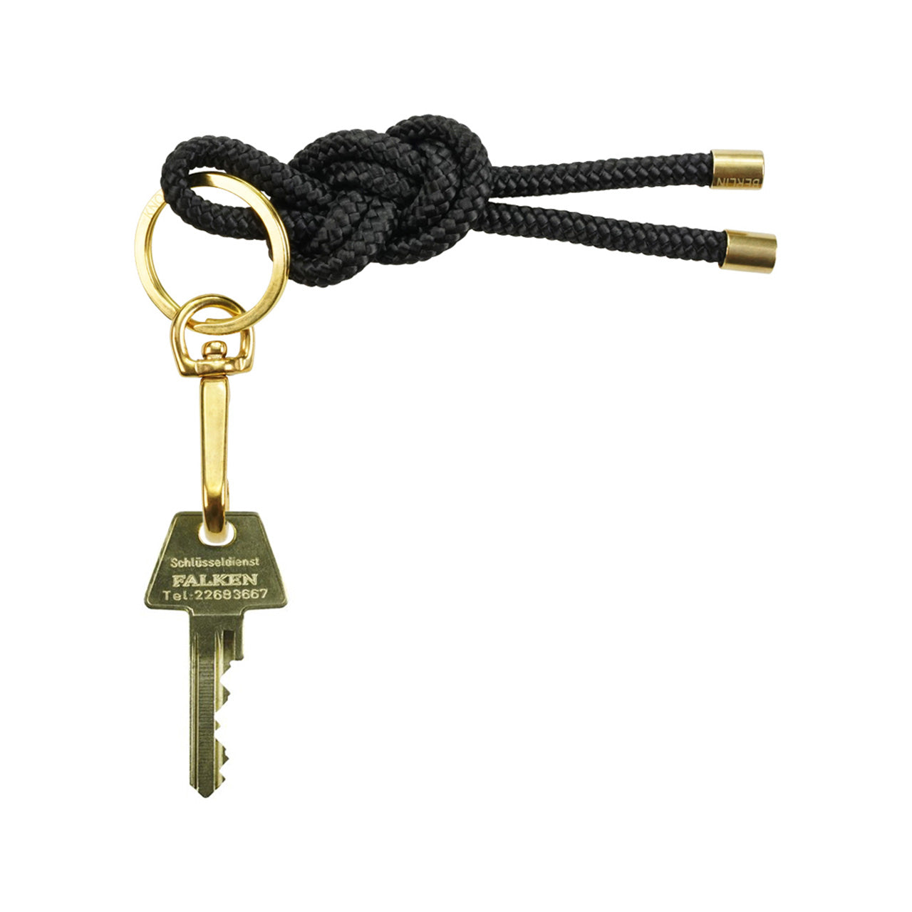 Knot Key Ring Black | Keychain | Keyholder | KNOK