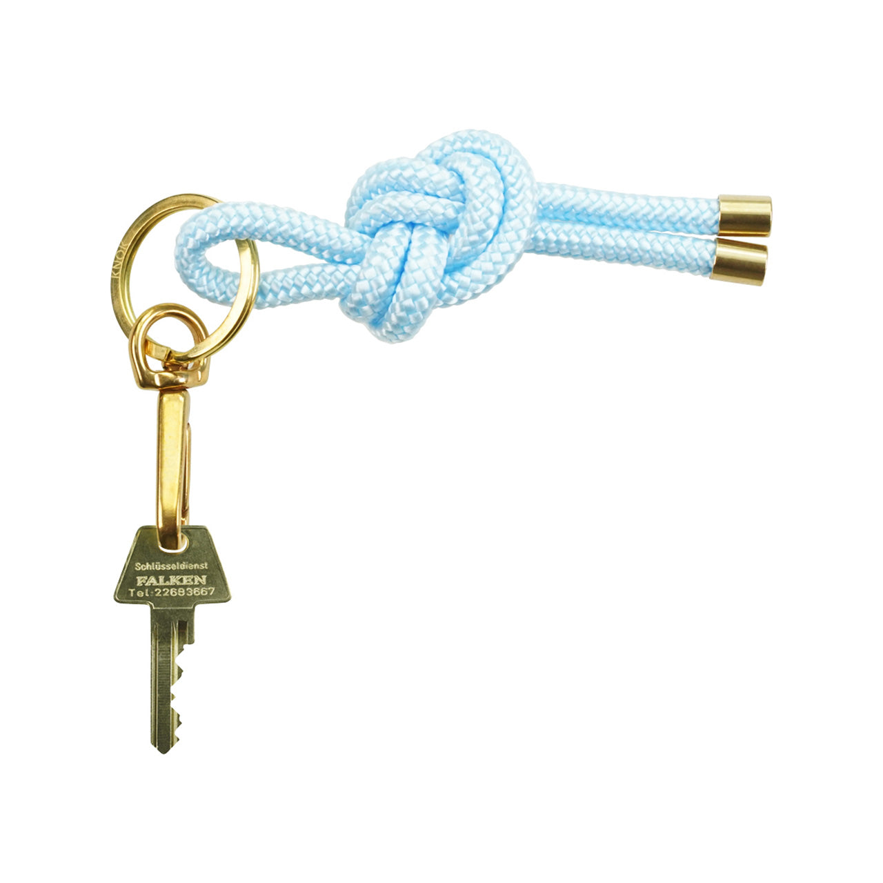 Knot Key Ring Baby Blue | Keychain | Keyholder | KNOK – knokstore.com