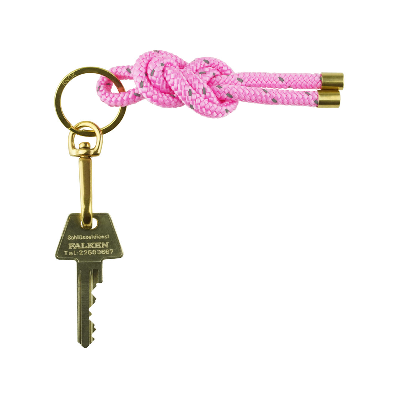 Knot Key Ring Pink Reflect | Keychain | Keyholder | KNOK – knokstore.com