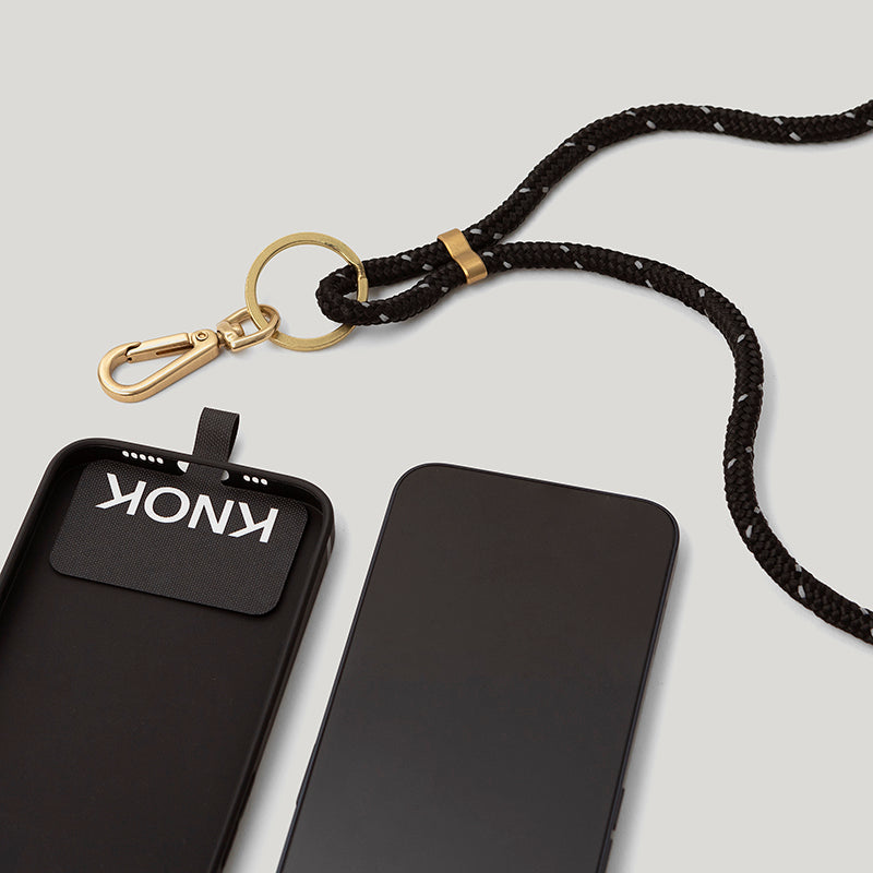 Universelle Handykette (Black Reflect)